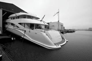 50 m Motor Yacht Satori Launched by Heesen - Photo credit- Dick Holthuis